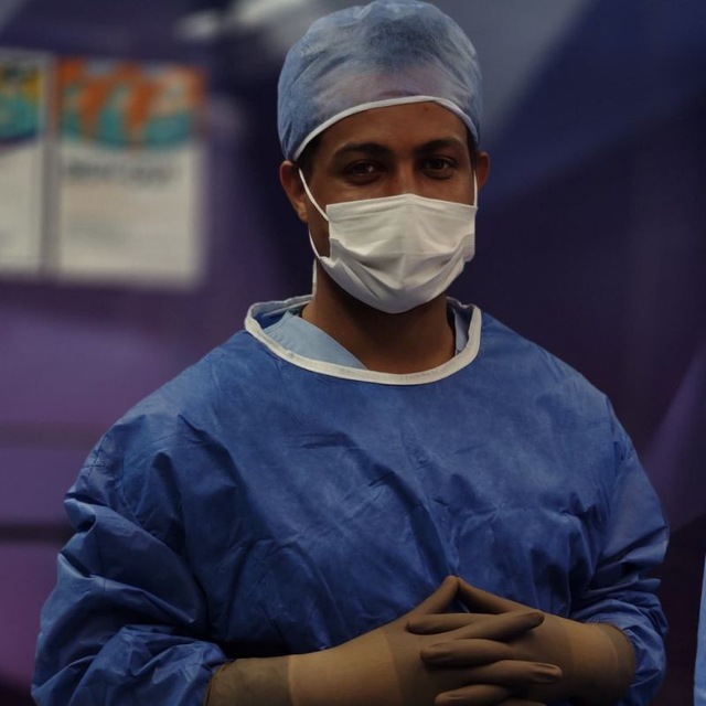 Dr. Surafel Mekonnen in theatre